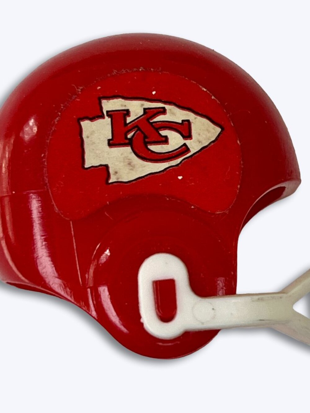 Vtg 1970s NFL Gumball Mini Football Helmet Kansas City Chiefs Retro Vending Toy